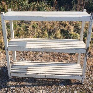 Teak book shelf unit